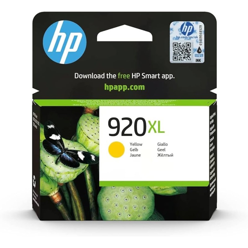 CARTUCHO DE TINTA ORIGINAL HP 920 XL AMARILLO