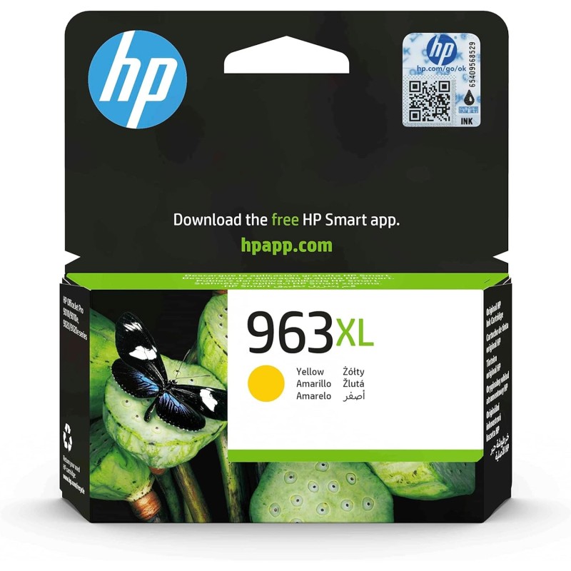 CARTUCHO DE TINTA ORIGINAL HP 963XL AMARILLO