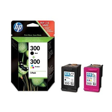 KIT TINTA ORIGINAL HP NEGRO+ COLOR (2 CARTUCHOS)