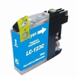 TINTA COMPATIBLE BROTHER 123 LC CYAN