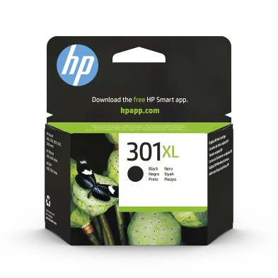 CARTUCHO DE TINTA ORIGINAL HP 301 XL COLOR NEGRO